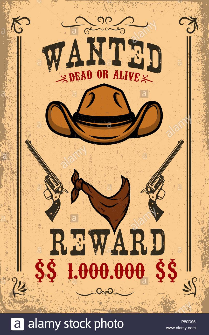 western wanted poster fonts